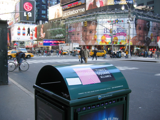 Implementation sticker in New York