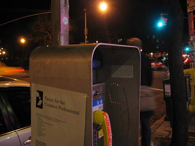 Implementation sticker in New York