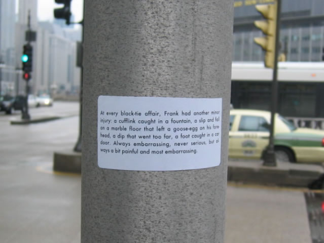 Implementation sticker in Chicago