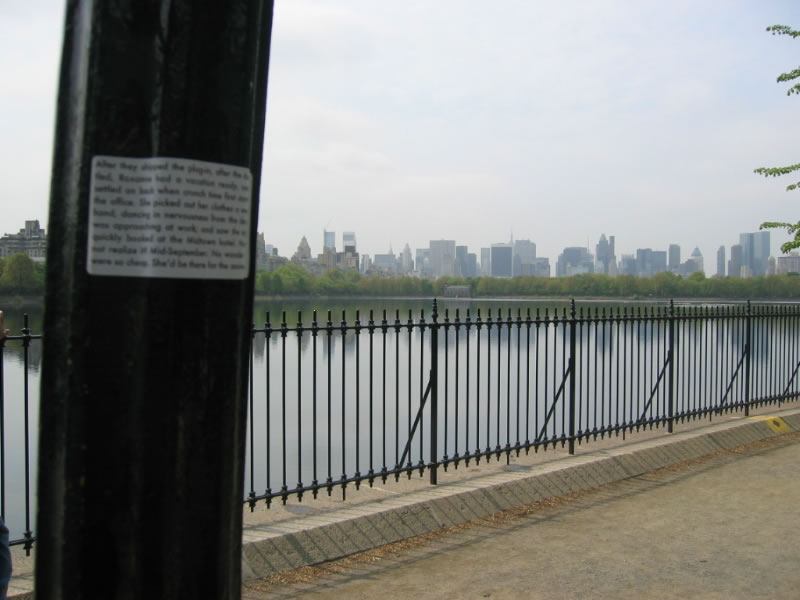 Implementation sticker in New York