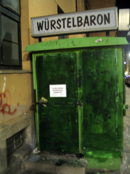 Implementation sticker in Vienna