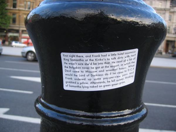 Implementation sticker in London