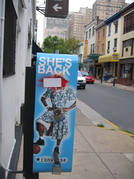 Implementation sticker in Philadelphia