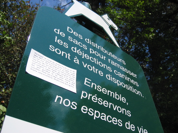 Implementation sticker in Moustiers-Ste-Marie France