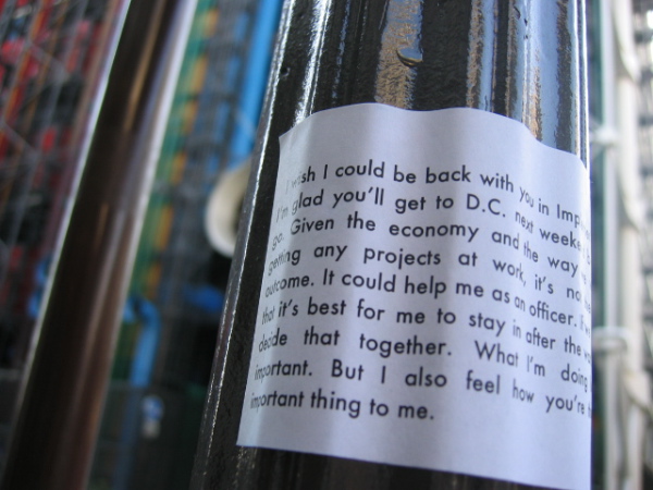 Implementation sticker in Paris