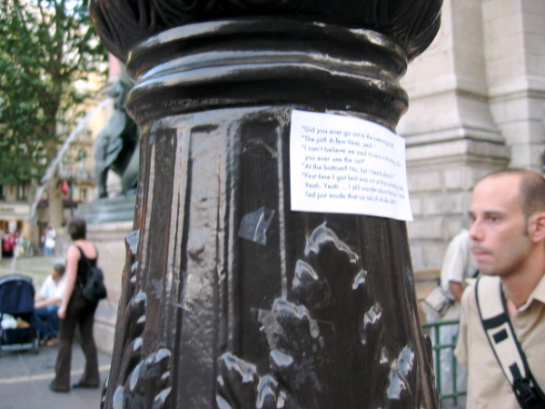 Implementation sticker in Paris