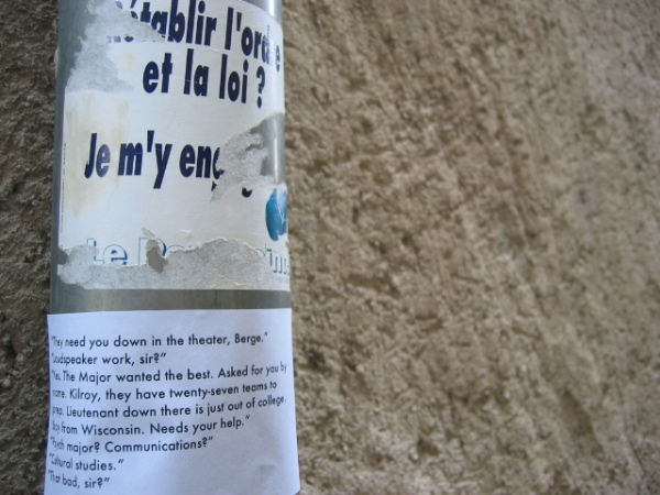 Implementation sticker in Riez France