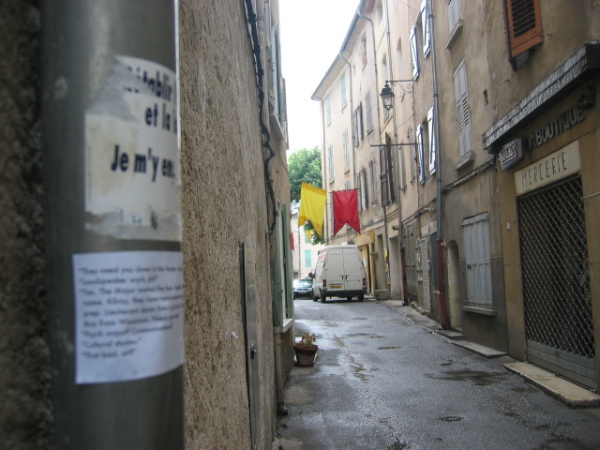 Implementation sticker in Riez France