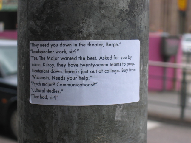 Implementation sticker in Helsinki