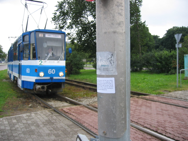 Implementation sticker in Tallinn Estonia