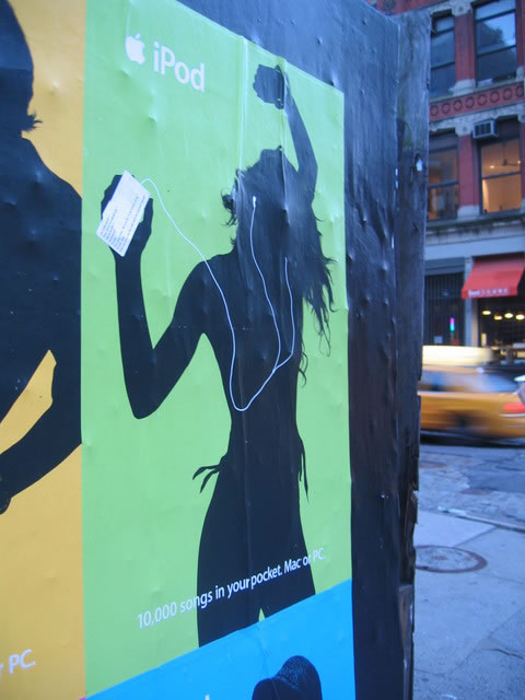 Implementation sticker in New York