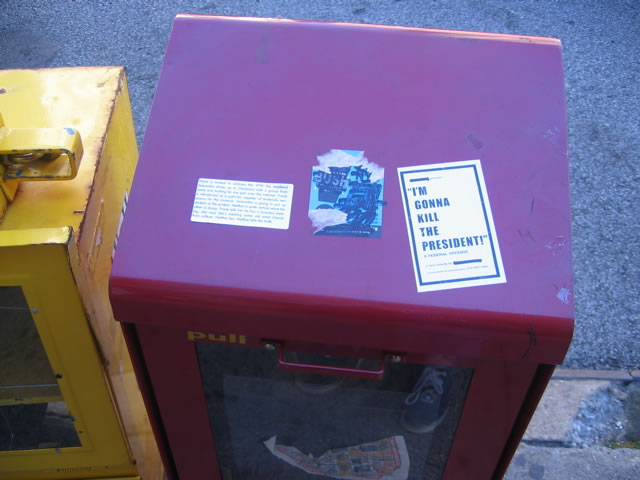 Implementation sticker in New York