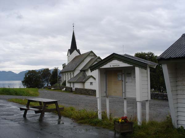 Implementation sticker in Vartdal Sunnmore Norway