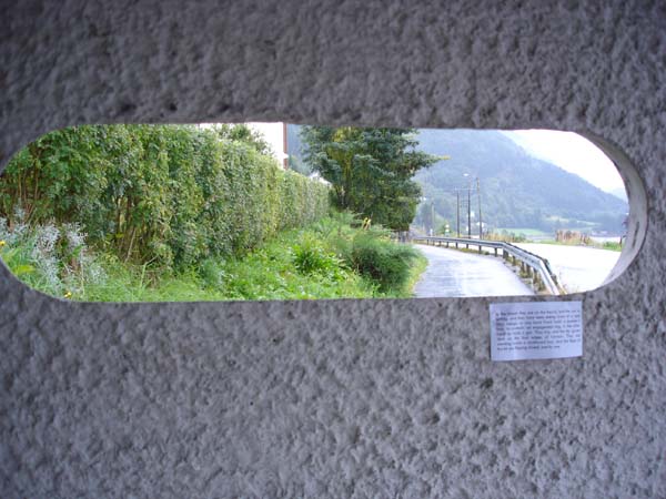 Implementation sticker in Volda Norway