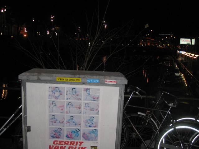 Implementation sticker in Amsterdam