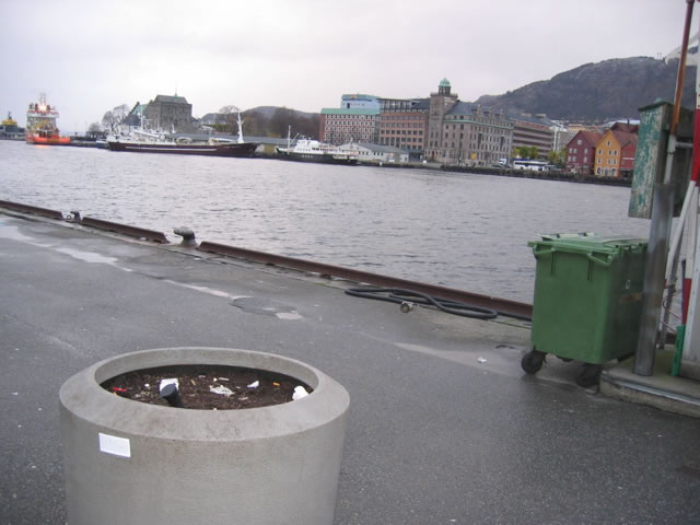 Implementation sticker in Bergen Norway