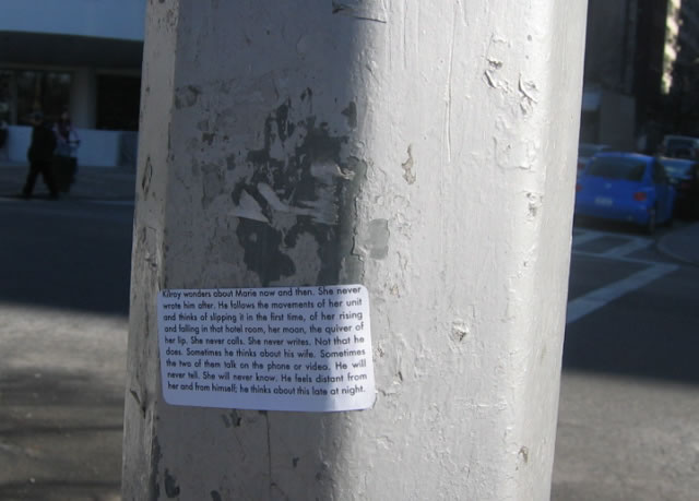 Implementation sticker in New York