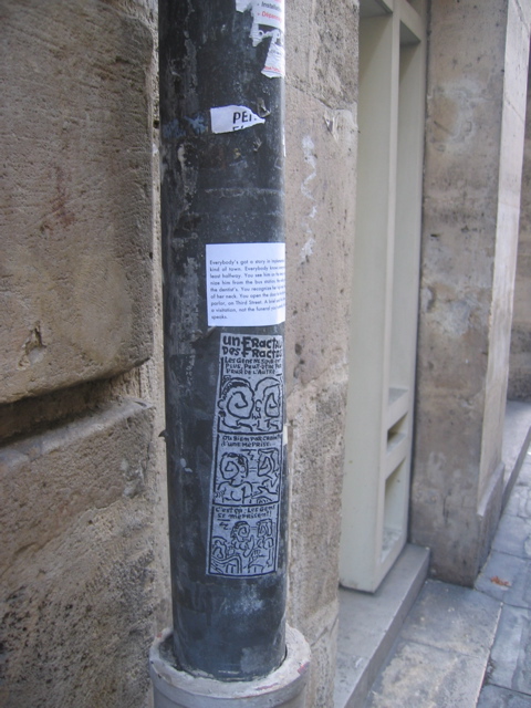 Implementation sticker in Paris