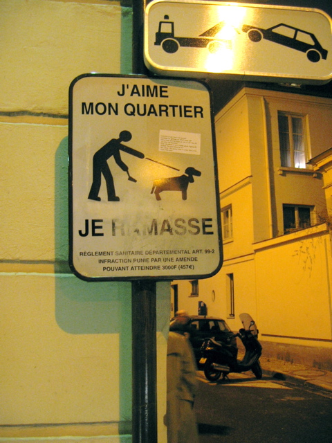 Implementation sticker in Paris