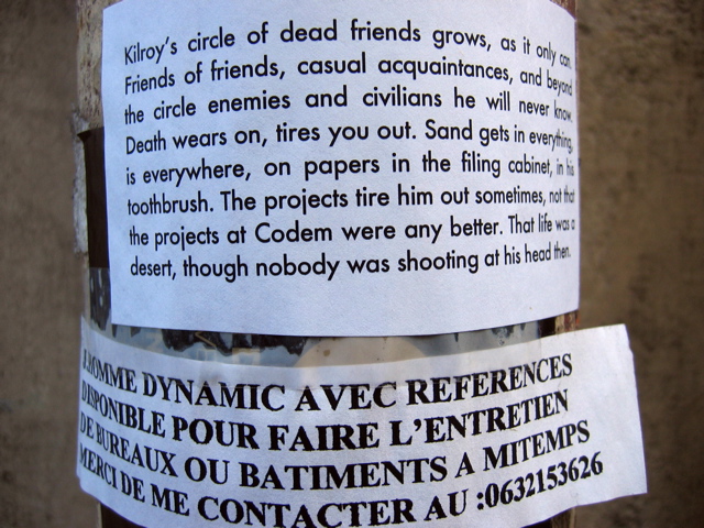 Implementation sticker in Paris