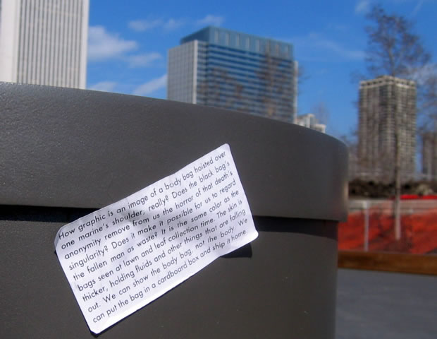 Implementation sticker in Chicago