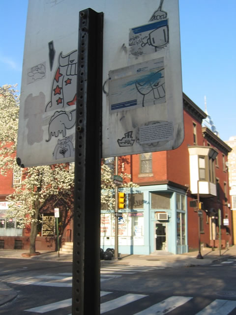 Implementation sticker in Philadelphia