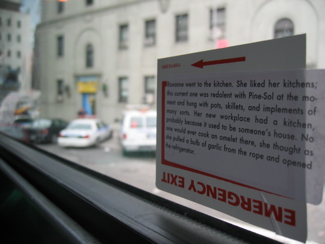 Implementation sticker in New York