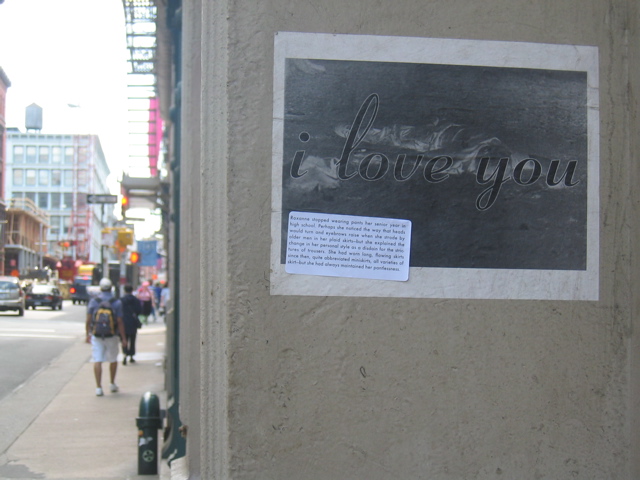 Implementation sticker in New York