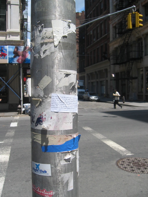 Implementation sticker in New York