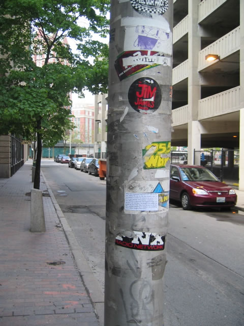 Implementation sticker in Providence Rhode Island