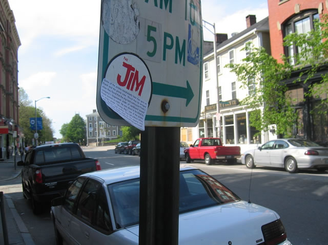 Implementation sticker in Providence Rhode Island