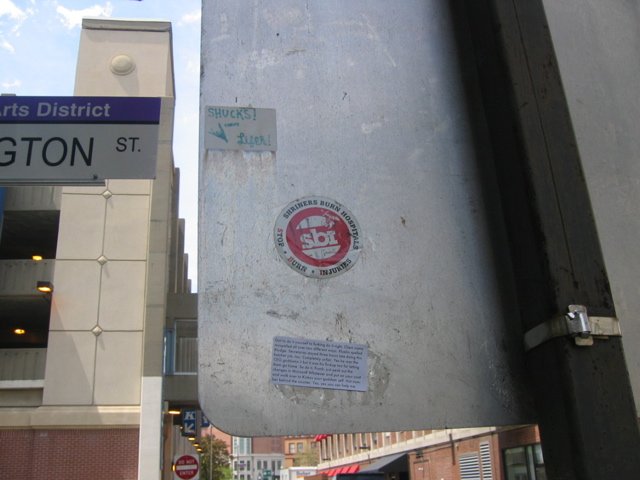 Implementation sticker in Providence Rhode Island